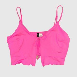 hot pink tank top
